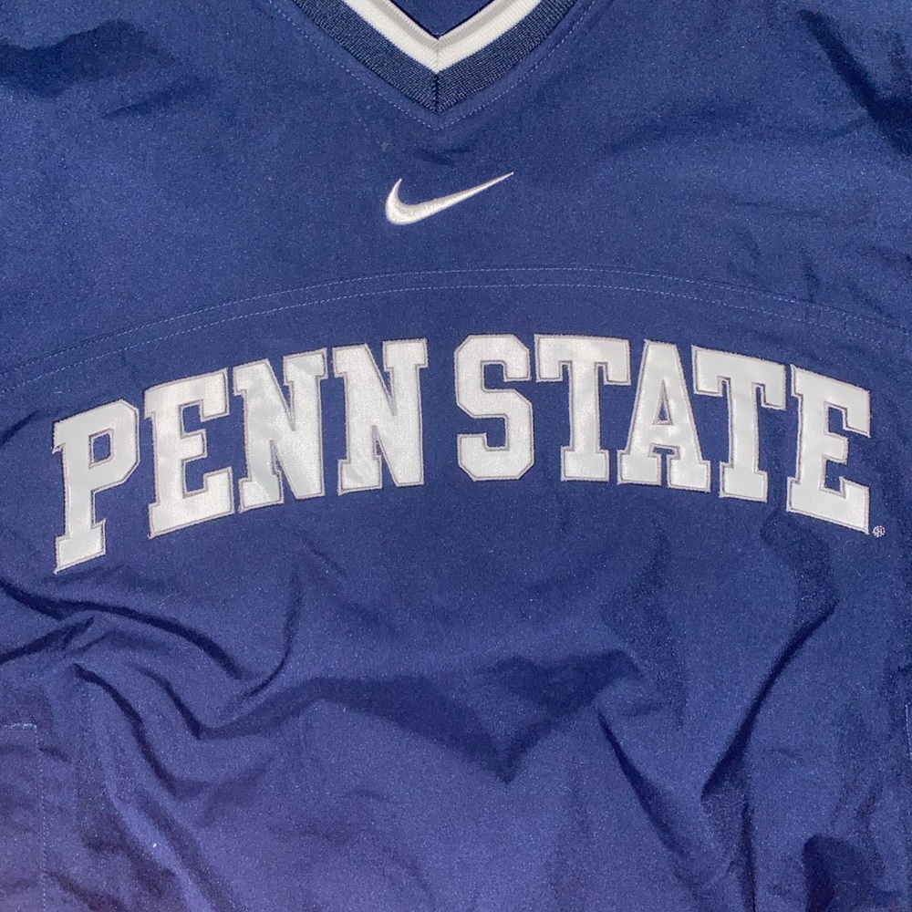 Navy Blue Penn State Windbreaker